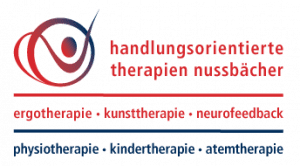 Logo und Schriftzug handlungsorientierte therapien nussbächer