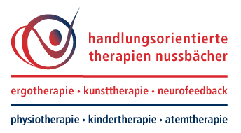 Logo und Schriftzug handlungsorientierte therapien nussbächer